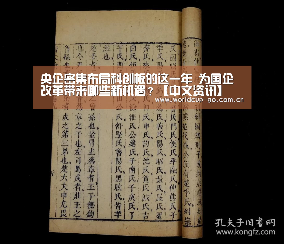 央企密集布局科创板的这一年 为国企改革带来哪些新机遇?【中文资讯】(图1) 赛程查询